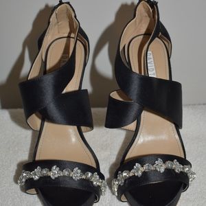 David Tutera Formal Black and Silver Heels